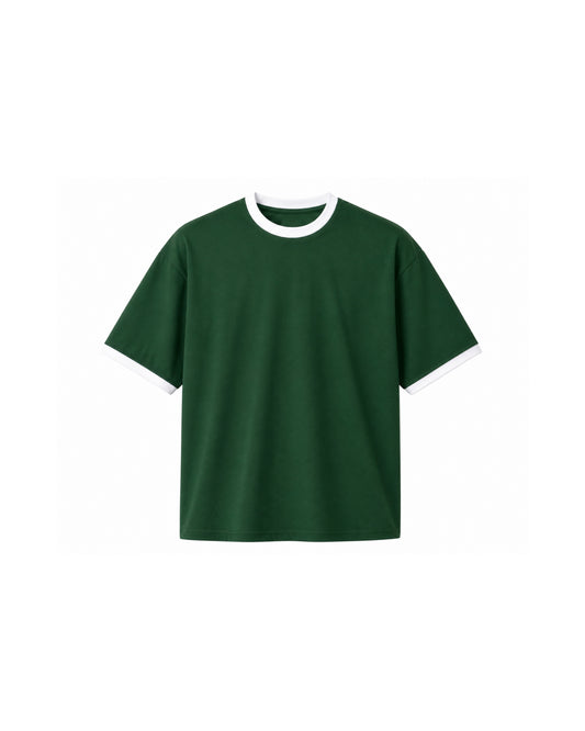 ROUND NECK OVERSIZED TEE