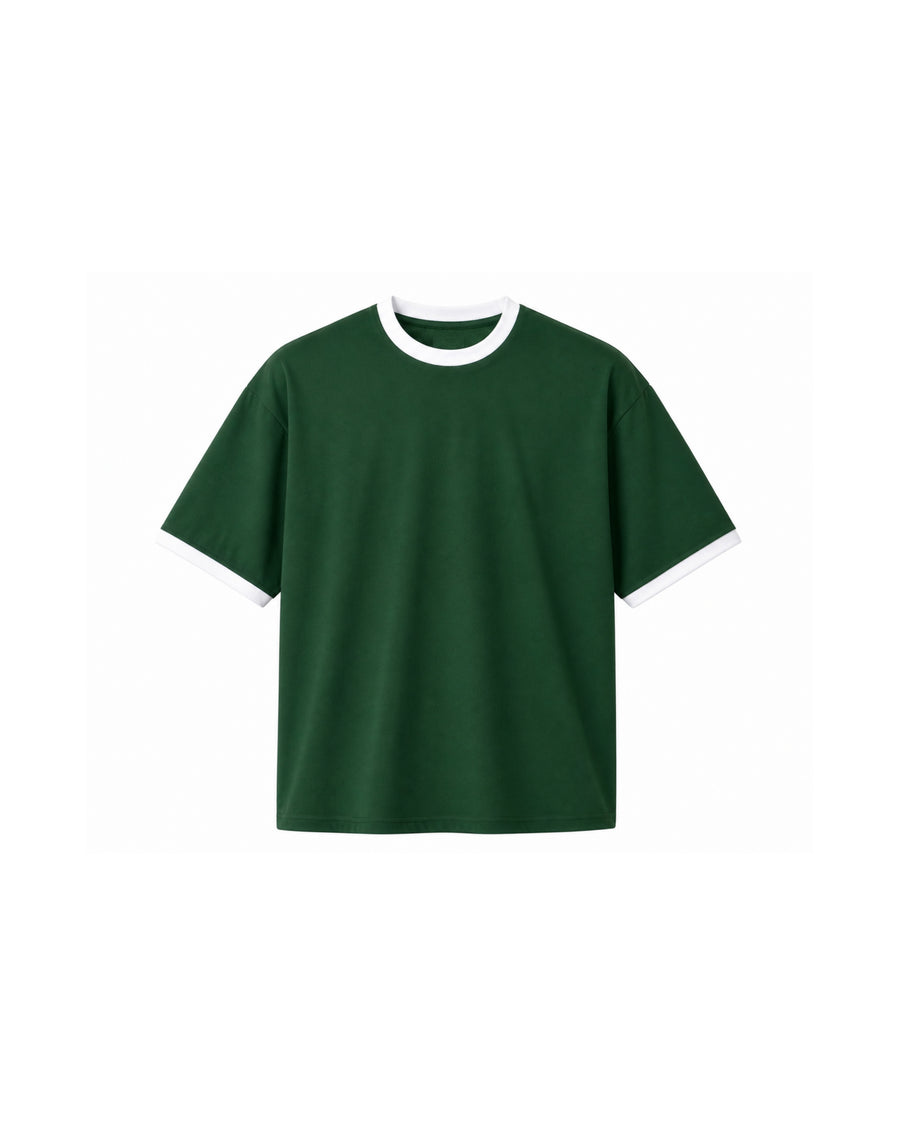 ROUND NECK OVERSIZED TEE