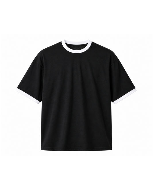 ROUND NECK OVERSIZED TEE