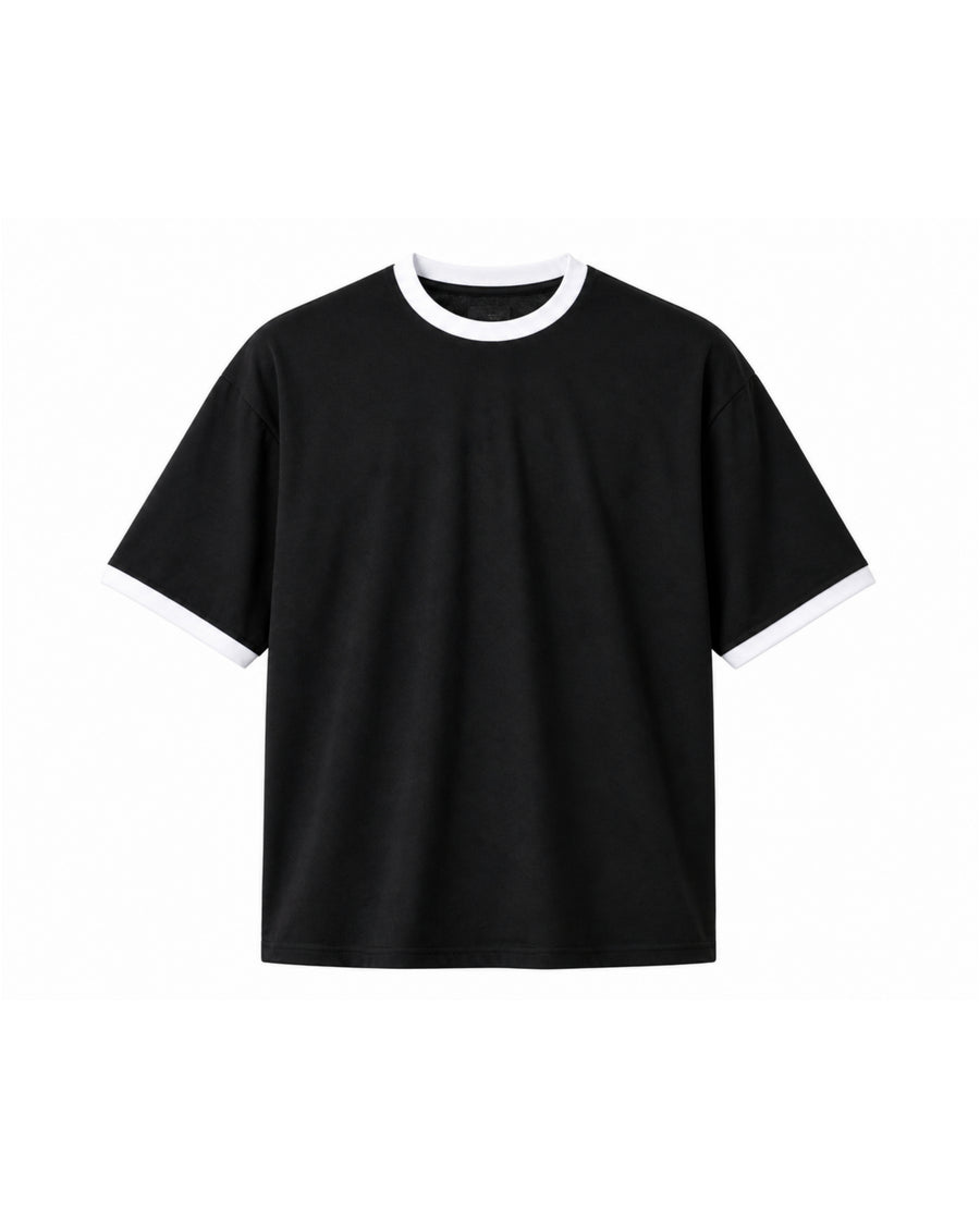 ROUND NECK OVERSIZED TEE