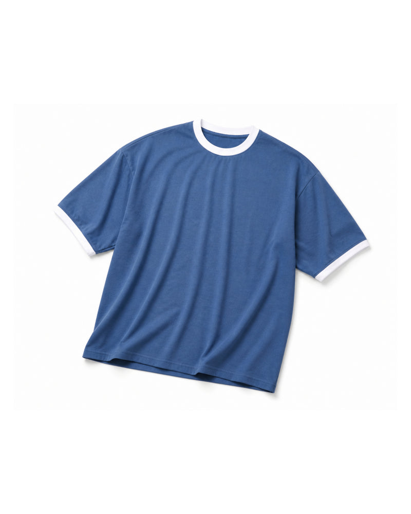ROUND NECK OVERSIZED TEE