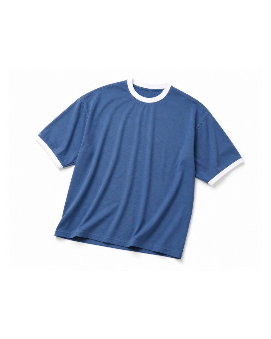 ROUND NECK OVERSIZED TEE