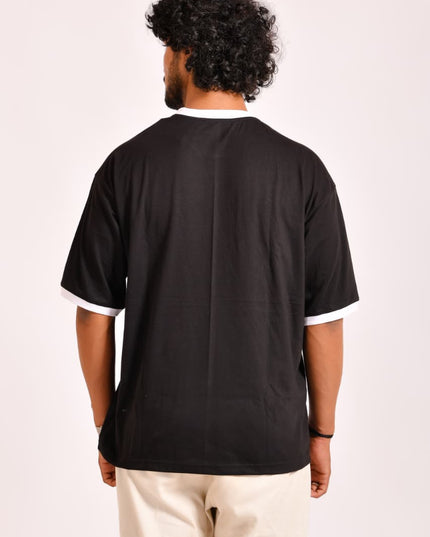 ROUND NECK OVERSIZED TEE