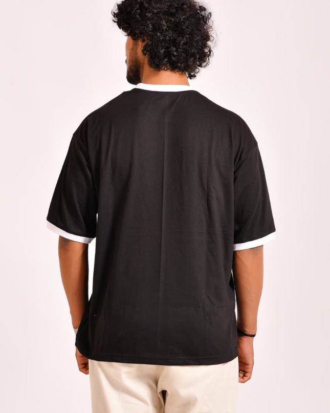 ROUND NECK OVERSIZED TEE