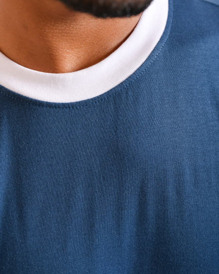 ROUND NECK OVERSIZED TEE