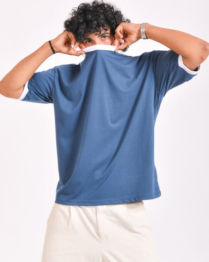 ROUND NECK OVERSIZED TEE