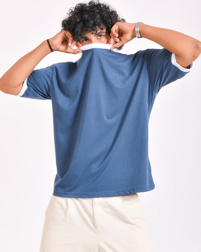 ROUND NECK OVERSIZED TEE