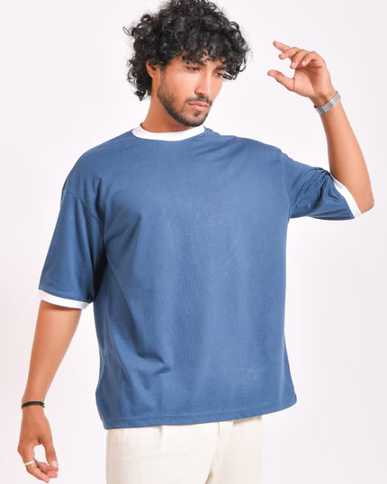 ROUND NECK OVERSIZED TEE