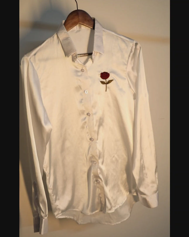 The Rose Silk shirt/Blouse